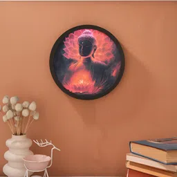 Homspurts Multicoloured Wood Spherical Shaped Wall Lamp-15