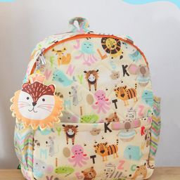 ROSADA Kids Graphic Printed Padded Backpack-10