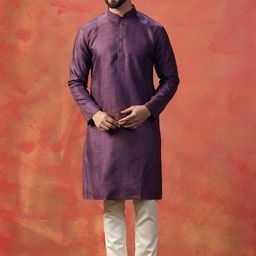 Prakatha Men Embroidered Kurta-11