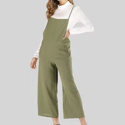 StyleCast Women Cotton Sleeveless Basic Jumpsuit-image-61