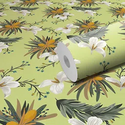 DeCorner Green & Grey Printed Self-Adhesive & Durable WallSticker-picture-9