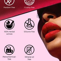 Just Herbs Set Of 3 Long stay Relaxed Matte Liquid Lipstick-Pop & Plush- 12ML Each image 3