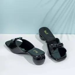 Inc 5 Party Wear Solid Square Toe Block Heel Sandals-12