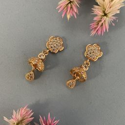 Digital Dress Room Classic Jhumkas Earrings-97