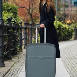 Polo Class Pack Of 3 Textured Hard-Sided Trolley Suitcase-33
