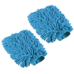 Kuber Industries 2-pcs Blue 100 GSMCleaning Gloves-17