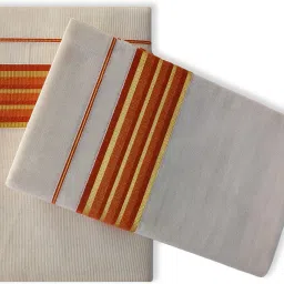 Chithra Fabrics CF 4200 Double Set Sengalpodi Solid Women Dhoti-image-81