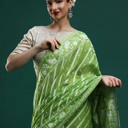 Mitera Women Woven Design Zari Chanderi Saree-picture-11