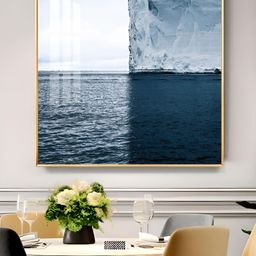 THE NEXT DECOR White & Grey Painting Square Wall Art-21