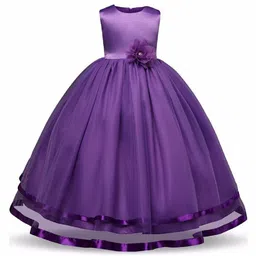 Wow Princess Net A-Line Maxi Dress-image-56