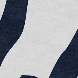 nestroots White & Blue Abstract Hand-Tufted Woollen Carpet-picture-8