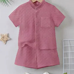 YK Boys Shirt with Shorts-image-71
