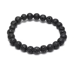 Divine souvenirs Unisex Artificial Beaded Elasticated Bracelets-73