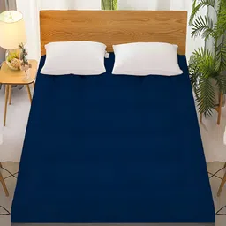 CHICERY Blue Water Resistant Cotton Mattress Protector-image-66
