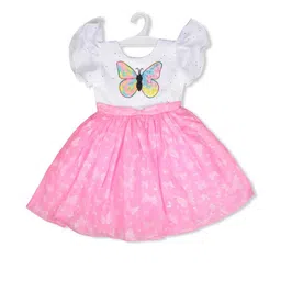 WORTON FASHION Girls Pink Dresses-picture-7