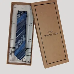 The Tie Hub Men Printed Silk Formal Bow Tie-picture-25