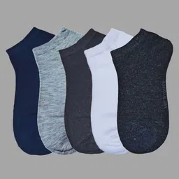 MJE 5-Pcs Ankle-Length Socks-image-10