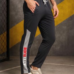 LEE BONEE Men Dark Grey Track Pant-image-22