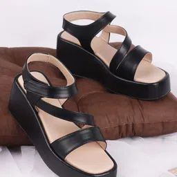 Yesmiss Women Platform Heels-14