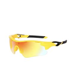 LIAN NUR Unisex Yellow Lens & Yellow Wayfarer Sunglasses with-image-12