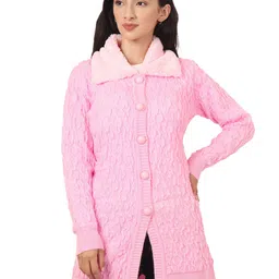 HAUTEMODA Women Woollen Cardigan-image-24
