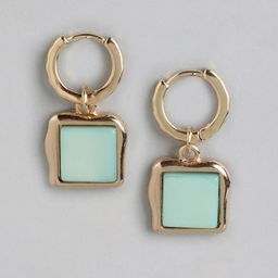 Forever New Gold-Plated Geometric Hoop Earrings-52