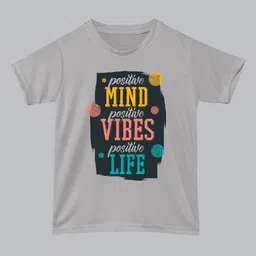 BAESD Kids Typography Printed T-shirt-image-68