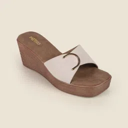 Metro Wedge Heel Sandals with Western - Embellished-picture-46
