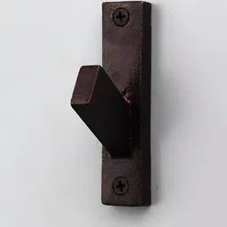 Indianshelf Brown Backplate Shaped WallHooks-35