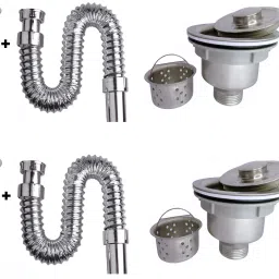 Kitchen Sink Stainless Steel Pop-Up Strainer-image-53