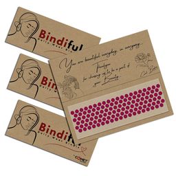 Comet Busters Bindiful Set Of 3 Traditional Round Velvet Bindi image 2