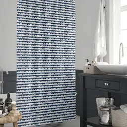 ArtzFolio Single Piece Waterproof Polyester Shower Curtain-19