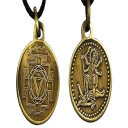 numeroastro Unisex Gold-Toned Brass Pendant-image-78