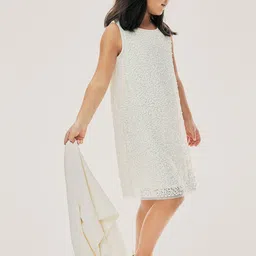 H&M Sequined A-Line Dress-image-6