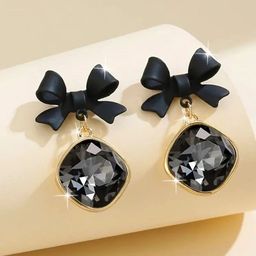 ONUYX Gold-Plated Stone Studded Earrings-50