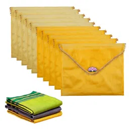 Kuber Industries Yellow Set of 6 Regular Multi-Utility Organisers-4