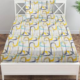 IVAZA Unisex Yellow Bedsheets-image-66