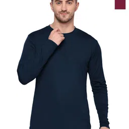 TQH Men Pack of 2 Dri-FIT Solid Round Neck Slim Fit T-shirts-picture-23