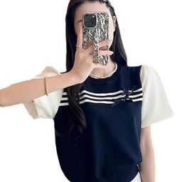 KPOP Women Striped Cotton Top-image-14