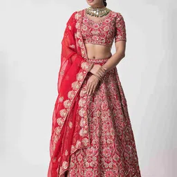 The Front Row Embellished Ready to Wear Lehenga & Blouse With Dupatta-picture-6