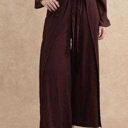 RAREISM Women Tailored Slim Fit High-Rise Trousers-image-26