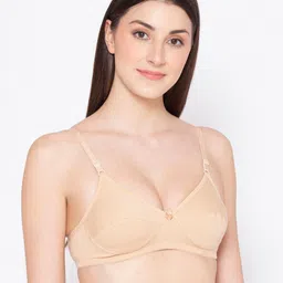 GROVERSONS Paris Beauty Women Nude Non Padded Non Wired T-shirt Bra-23