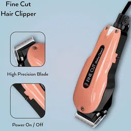 ASBAH Fine Cut Clipper Trimmer With 8 Guide Comb image 2
