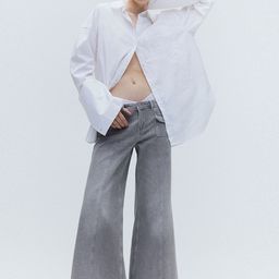H&M Women Wide Regular Jeans-image-85