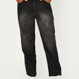 max Boys Mildly Distressed Heavy Fade Whiskers & Chevrons Cotton Jeans-image-54