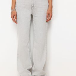 Trendyol Women Clean Look Mid-Rise Heavy Fade Whiskers Pure Cotton Jeans-image-80