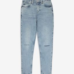 R&B Boys Slim Fit Slash Knee Cropped Cotton Jeans-picture-12