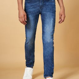 Coolsters by Pantaloons Boys Mid-Rise Heavy Fade Low Distress Stretchable Jeans-image-24