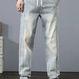 StyleCast Men Mildly Distressed Light Fade Jeans-image-95