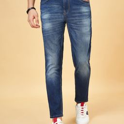 SF JEANS by Pantaloons Men Slim Fit Mid Rise Heavy Fade Jeans-image-87